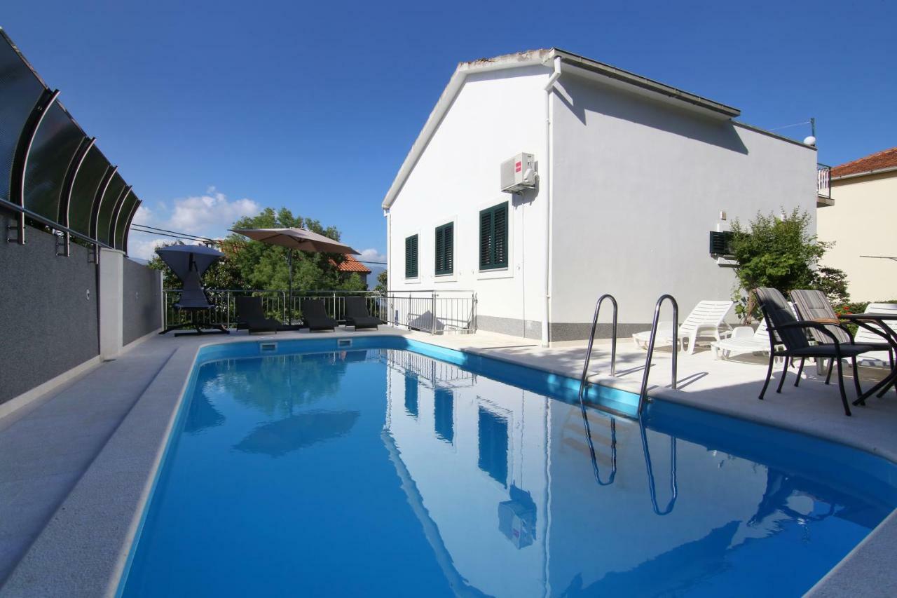 Luxury House With Pool Villa Trogir Exterior foto